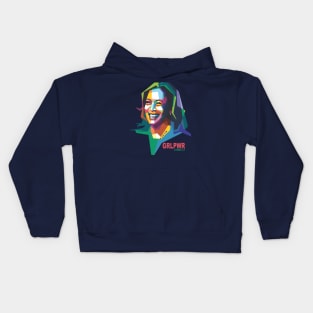 Kamala Harris GRLPWR Kids Hoodie